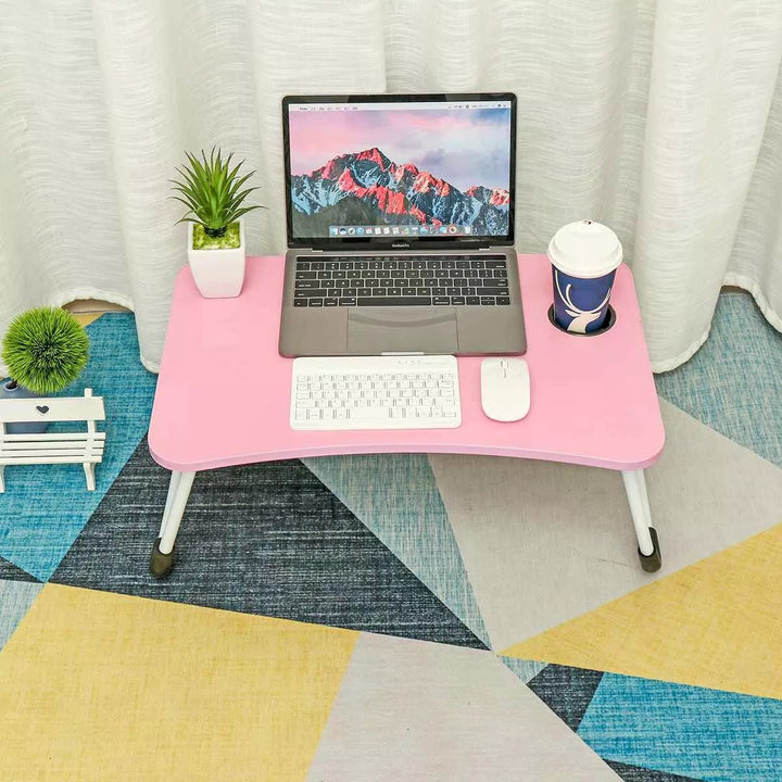 Wooden Folding Laptop Desk Bowlift