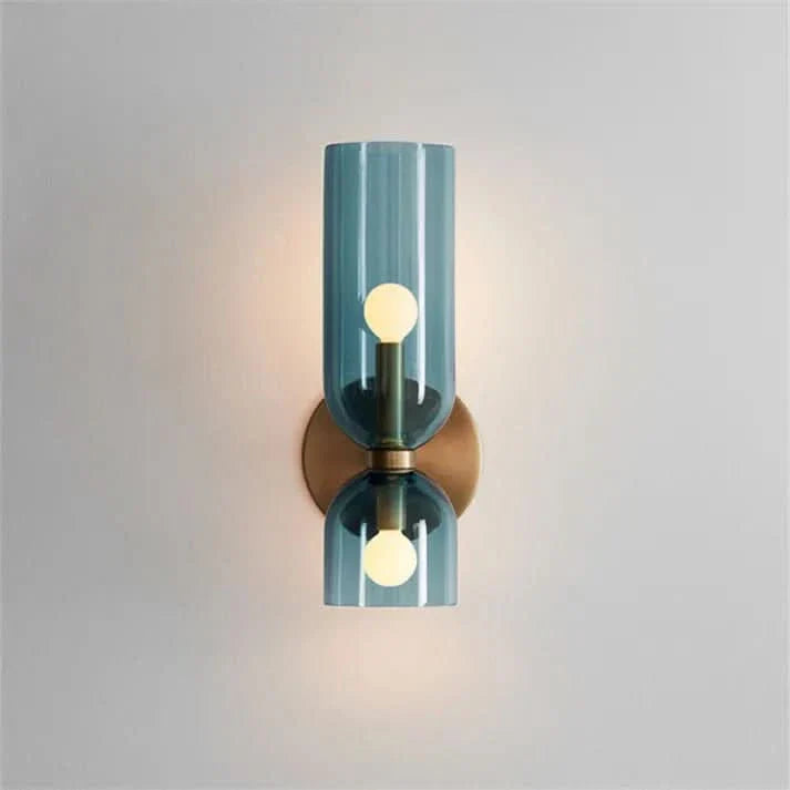 BowLift | Modern Double Glass Wall Light Fixture