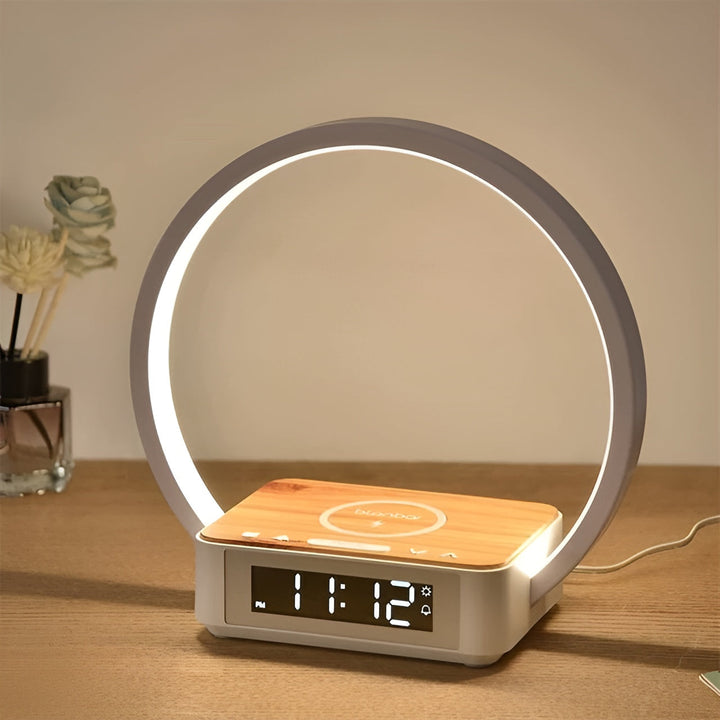 BowLift | Modern Table Lamp with Wireless Charger and Alarm Function