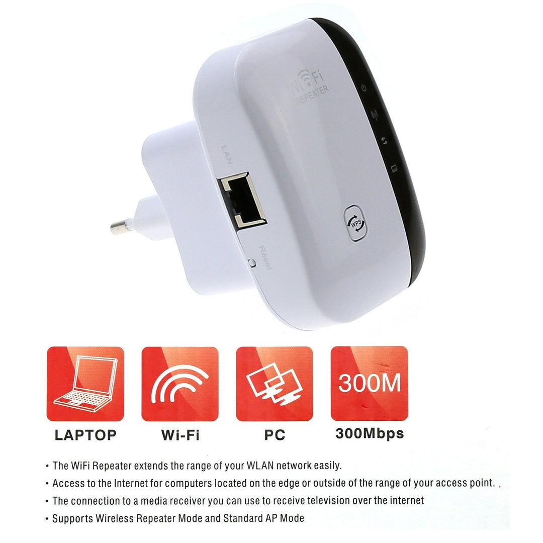 BowLift | 3 Models Wireless WiFi Repeater Wi fi Range Extender 300Mbps Signal Amplifier 802.11N/B/G Booster Repetidor Wi fi Reapeter