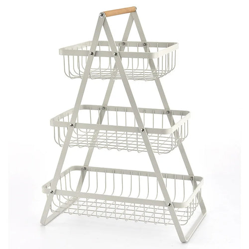 Stacked fruit basket, decorative storage basket for kitchen and dining table | Bowlift