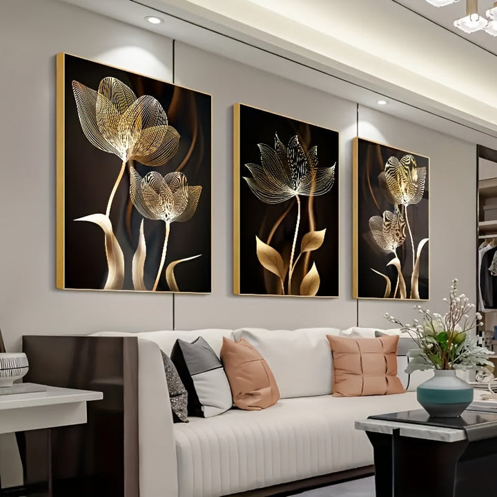 BowLift | FloraDream - Luxe Canvas Flower Wall Hanging