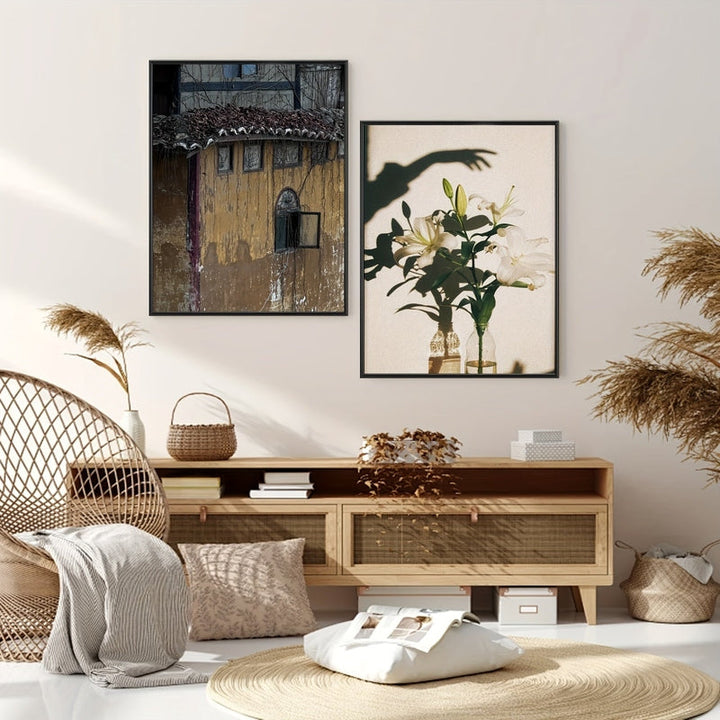 BowLift | FrameCraft - 3-Piece Black Photo Frame Set