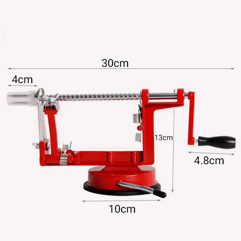 BowLift | 3-in-1 Hand Crank Peeler for Peeling, Coring and Slicing