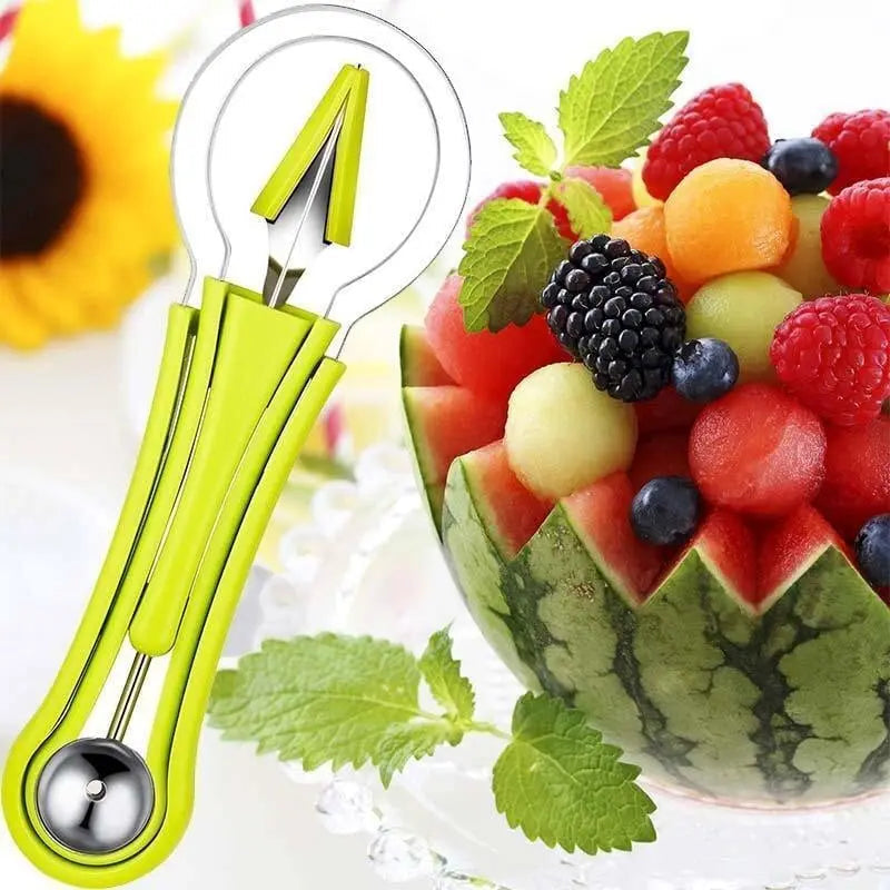 BowLift | 3-in-1 Fruit Cutter for Portioning & Decorating