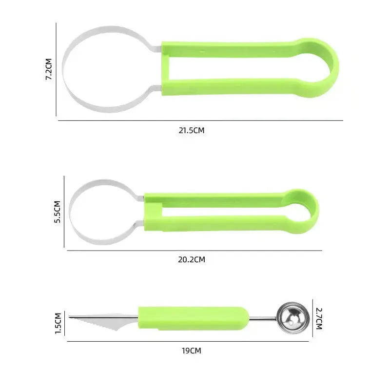 BowLift | 3-in-1 Fruit Cutter for Portioning & Decorating