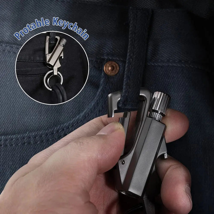 BowLift | 3-in-1 Outdoor windproof lighter with bottle opener for camping