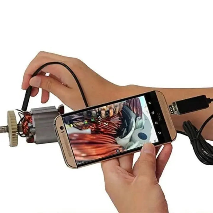 BowLift | 3-in-1 USB Endoscope Camera – Waterproof, Flexible with 6 LED Lights