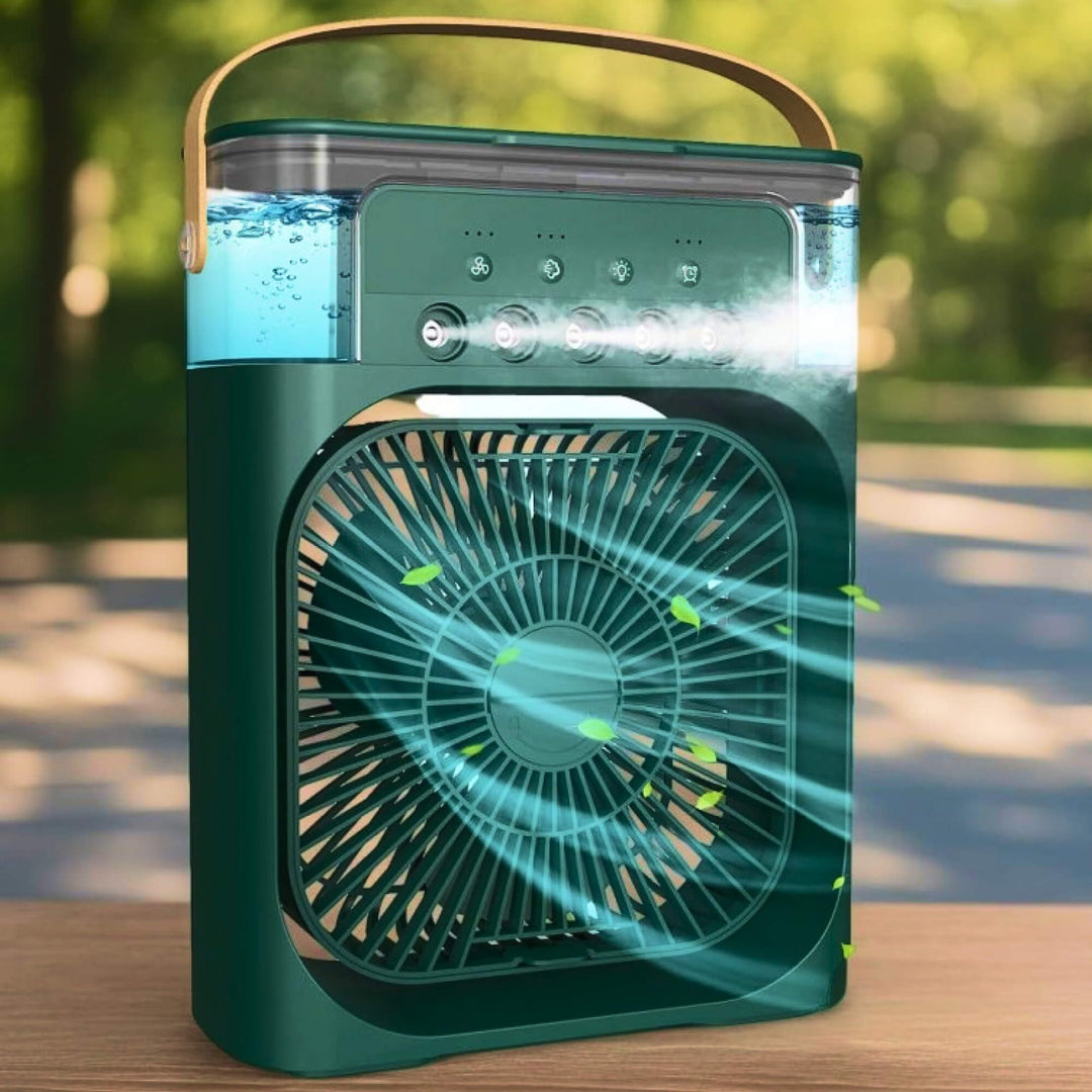 3-in-1 Air Cooler Humidifier | Portable, Adjustable Fan Speeds & Ideal for Bedrooms, Offices & Small Spaces | Bowlift