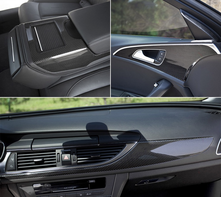 BowLift | Wood Grain Interior Car Stickers