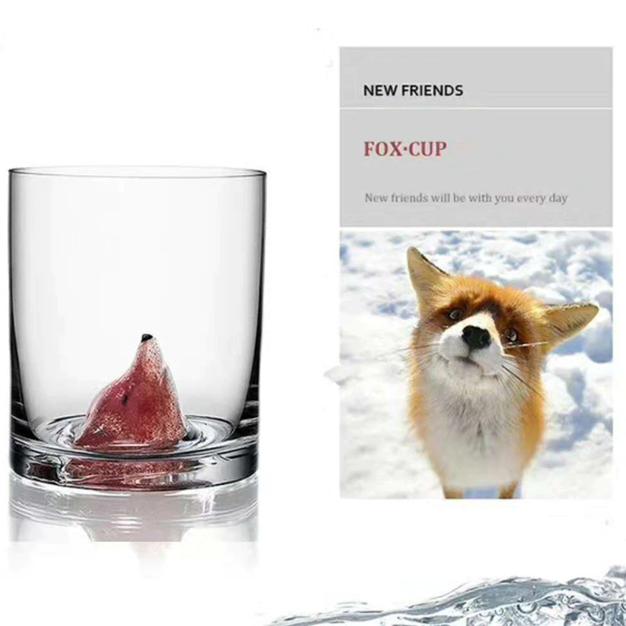 BowLift | 3D Animal Ultra Clear Unique Wine Glass