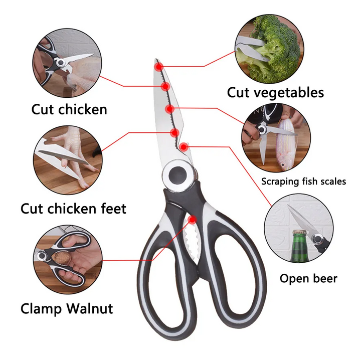 Heavy Duty Kitchen Scissors Bowlift
