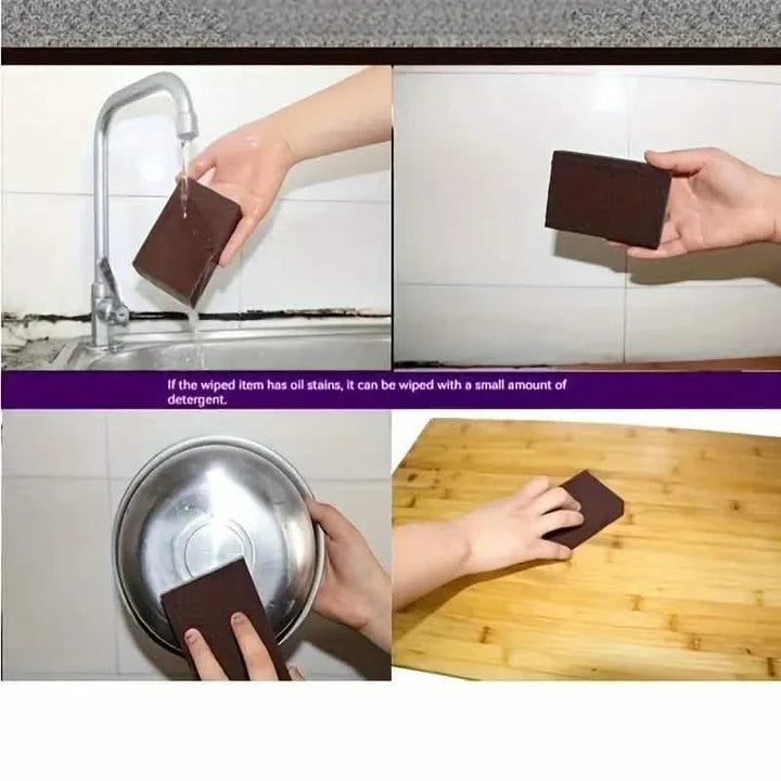 BowLift | 3-Pack: Emery Magic Wipe - Floor Cleaning Descaling Sponge