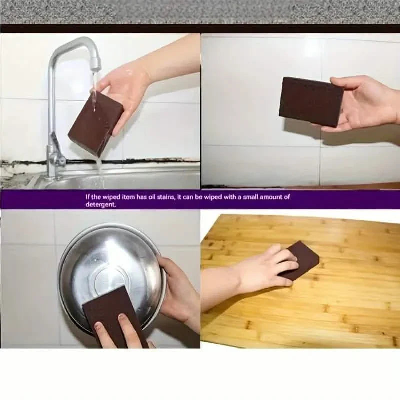 BowLift | 3-Pack: Emery Magic Wipe - Floor Cleaning Descaling Sponge