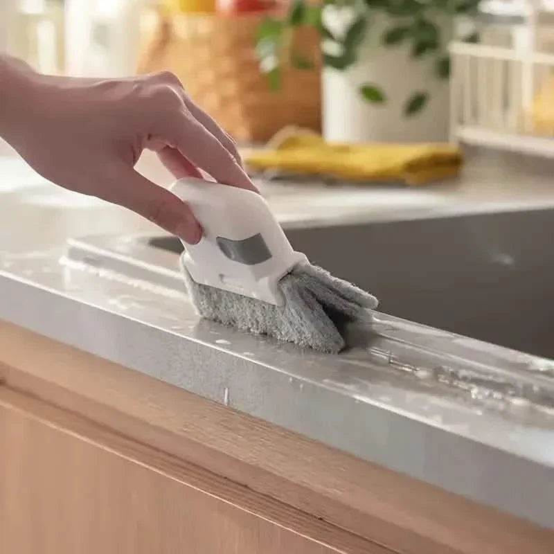 BowLift | 3-Pack: Universal Window and Door Rail Cleaning Brush