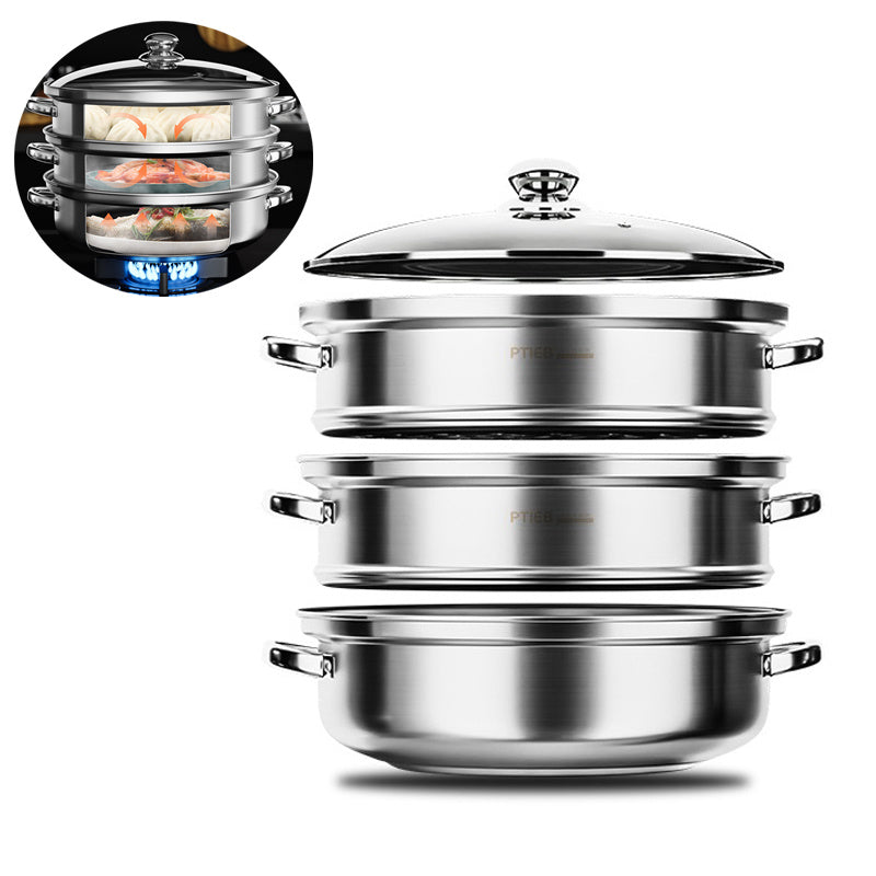 BowLift | 3-Tier Food Steamer - NutriSteam