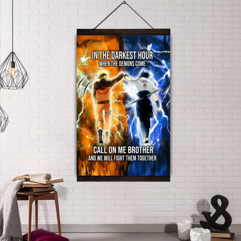 Brotherhood Strength Canvas Wall Art | Bowlift