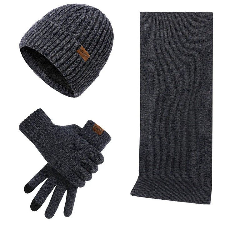 ArcticStyle – Trendy Winter Set with Beanie and Gloves Bowlift