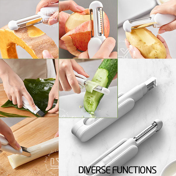 BowLift | 3 in 1 Multifunctional Rotary Paring Knife