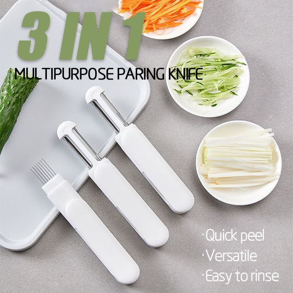 BowLift | 3 in 1 Multifunctional Rotary Paring Knife