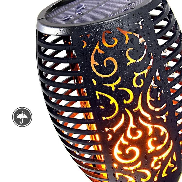 Outdoor Solar Flame Light Torch | Bowlift