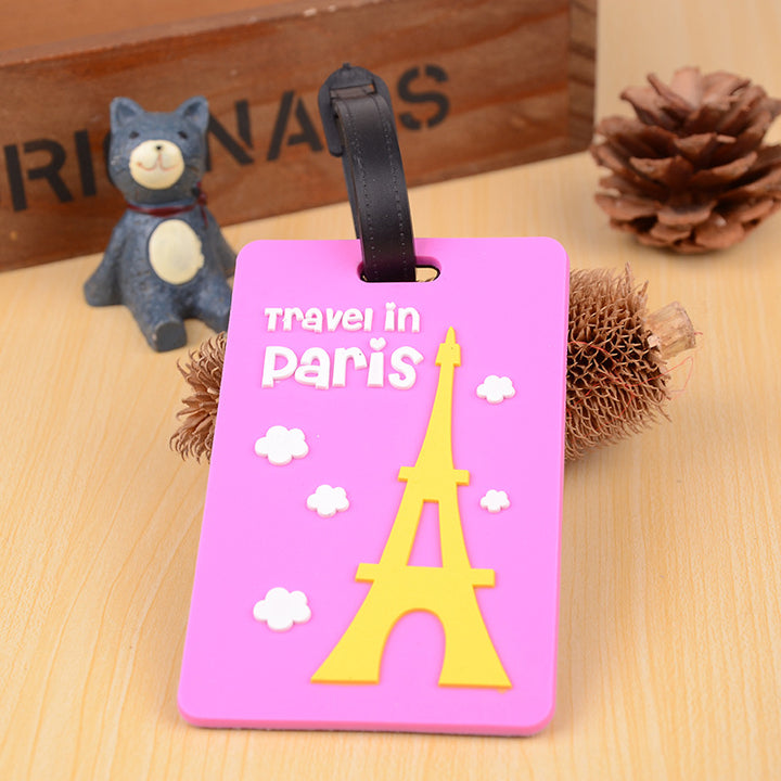 Unisex Creative Airplane Luggage Tag Bowlift