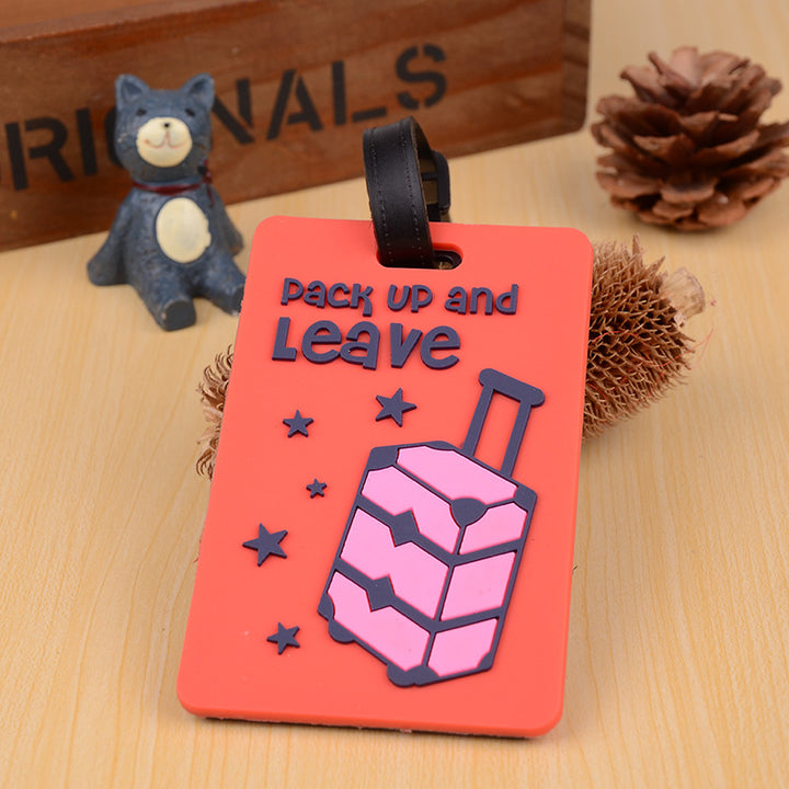 Unisex Creative Airplane Luggage Tag Bowlift