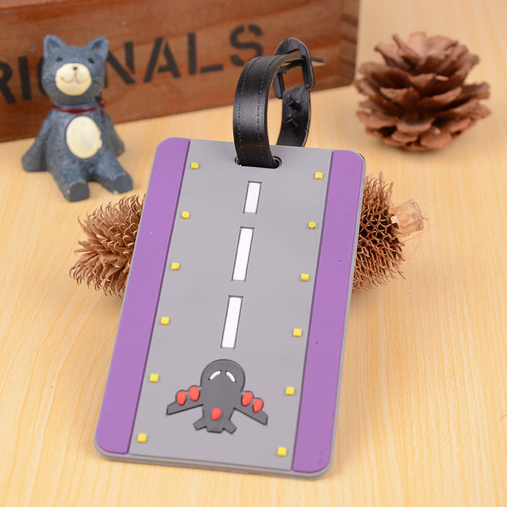 Unisex Creative Airplane Luggage Tag Bowlift