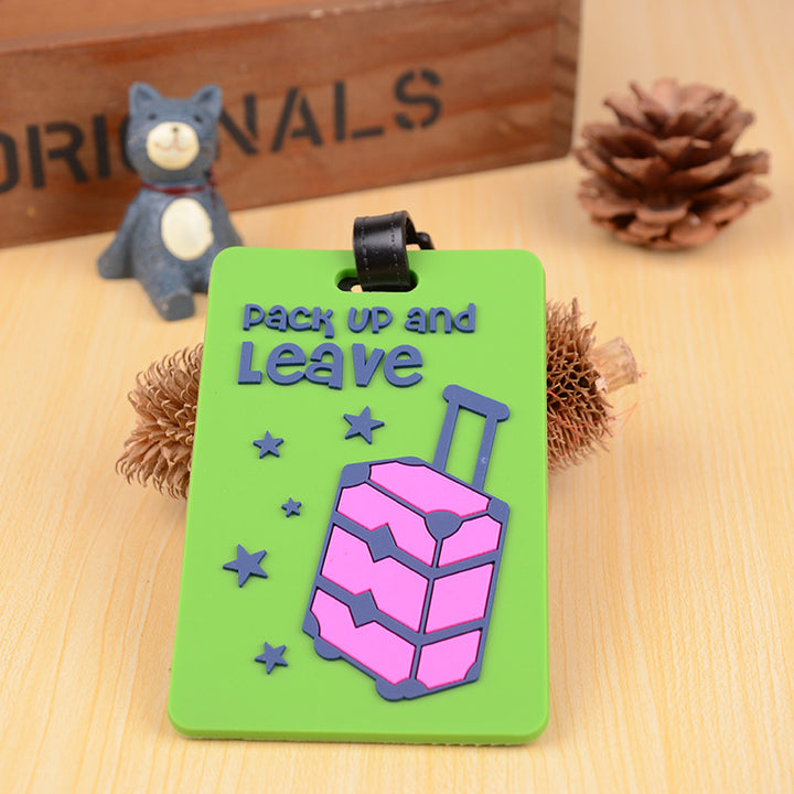 Unisex Creative Airplane Luggage Tag Bowlift