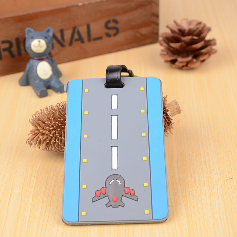 Unisex Creative Airplane Luggage Tag Bowlift