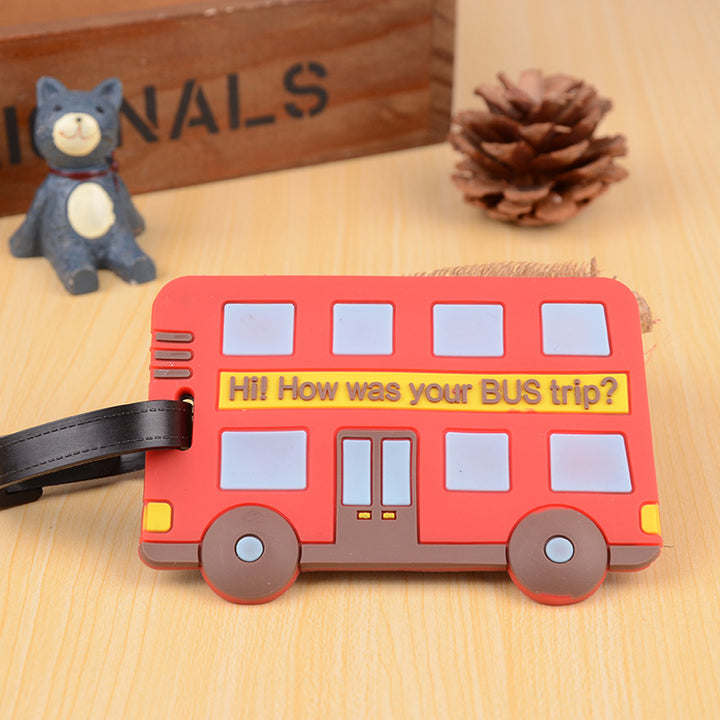Unisex Creative Airplane Luggage Tag Bowlift