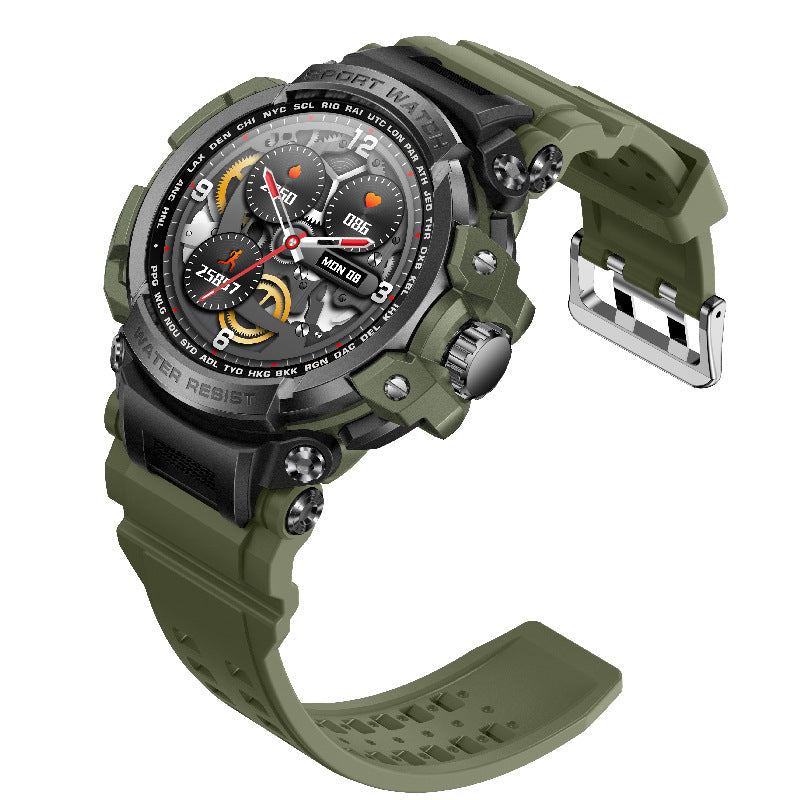 BowLift | Oraliu Indestructible Outdoor Sports Smartwatch With Heart Rate, Blood Oxygen, Call Reminder