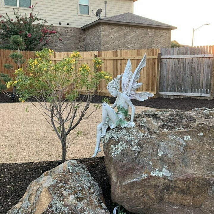 BowLift | Garden Fairy Statue