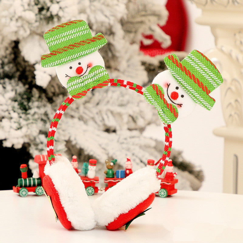 BowLift | Christmas new headband earmuffs