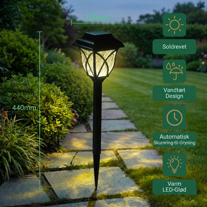 LumaPath Solar Light for Garden Paths | Bowlift
