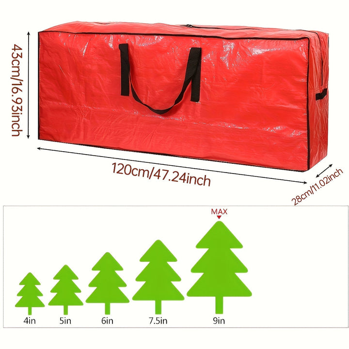 BowLift | Large Storage Bag for Artificial Christmas Trees – Waterproof and Durable Polyester Model TreeTote