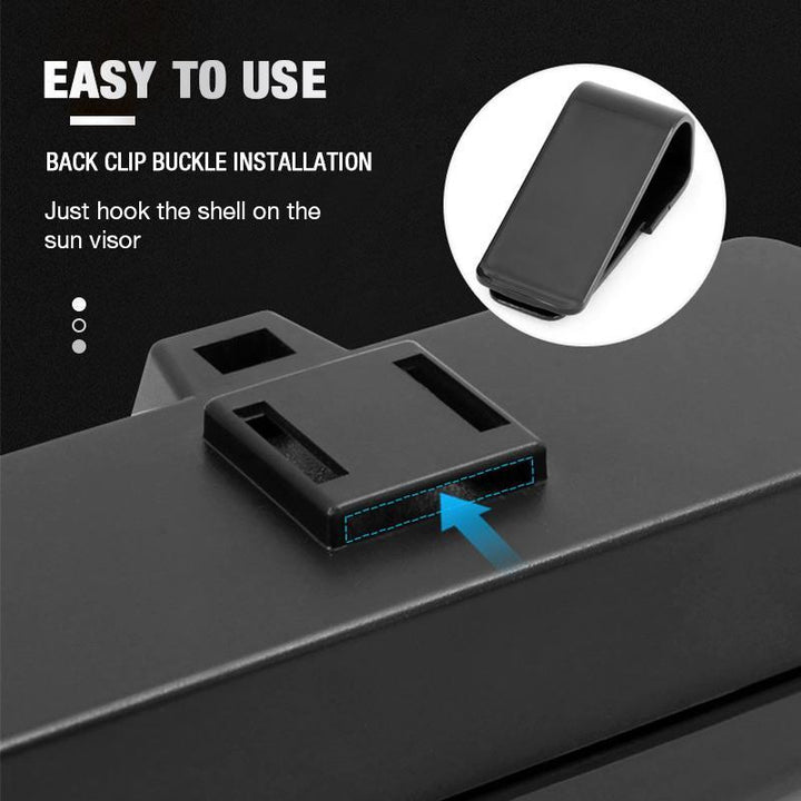 BowLift | Universal sunglasses case for sun visor