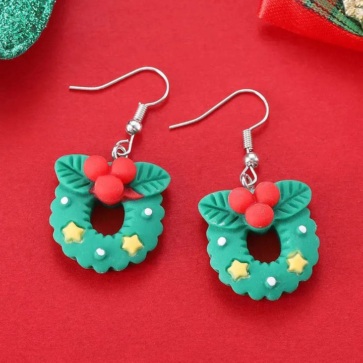 BowLift | Creative Cartoon Christmas Earrings Fashion