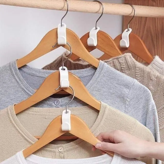 BowLift | 30-Piece Clothes Hanger Connector Set – Space-Saving Organization in the Closet