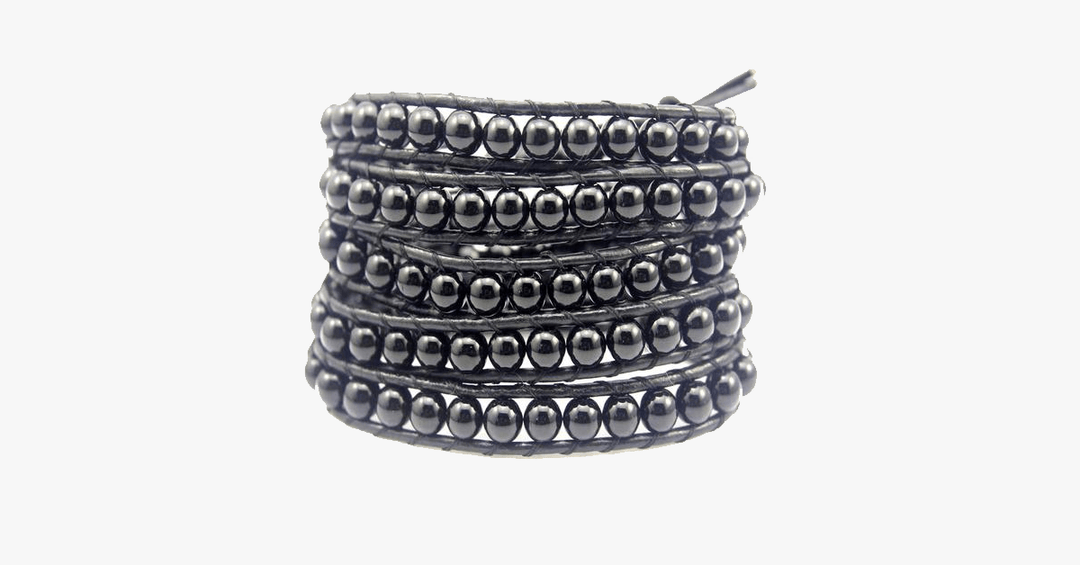 BowLift | Black on black pearl bracelet