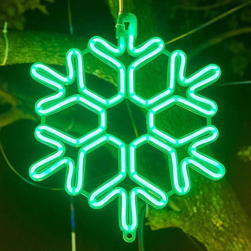 BowLift | SnowGlow - Frosted Snowflake LED light for Winter Elegance