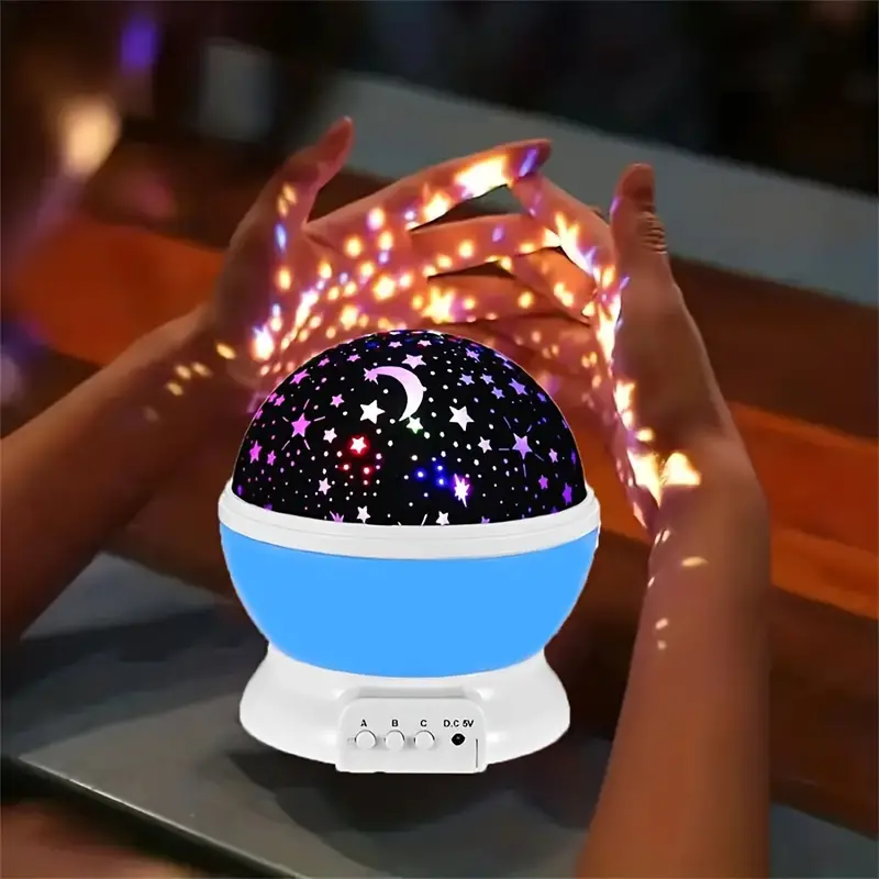 BowLift | Star Projector Nightstand Lamp - Luna