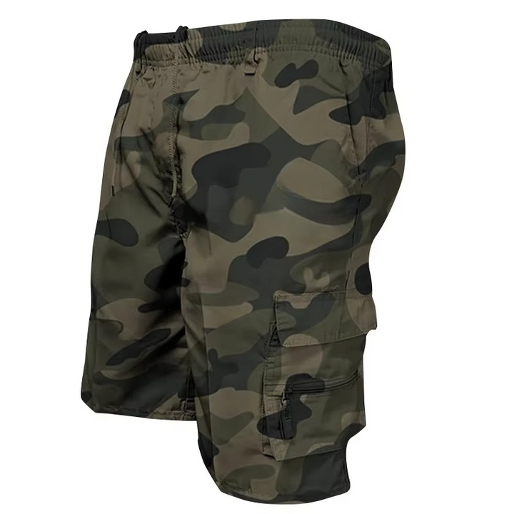 BowLift | Men’s Loose Fit Cargo Shorts with Multi Pockets - Casual Summer Outdoor Work Shorts in Plus Sizes