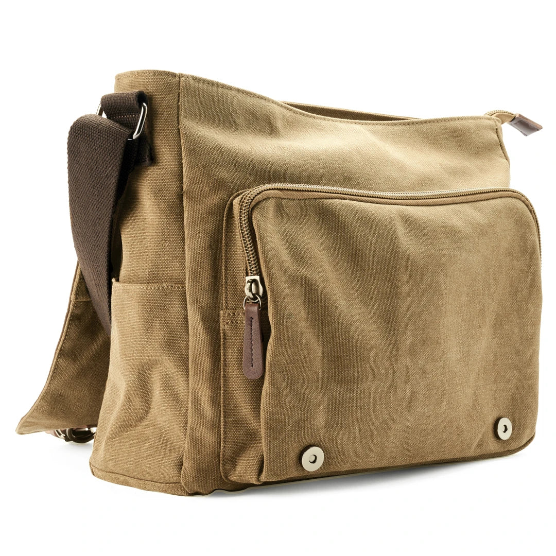 AtlasHaul Canvas Shoulder Bag — Never chaos again, always stylish on the go | Bowlift