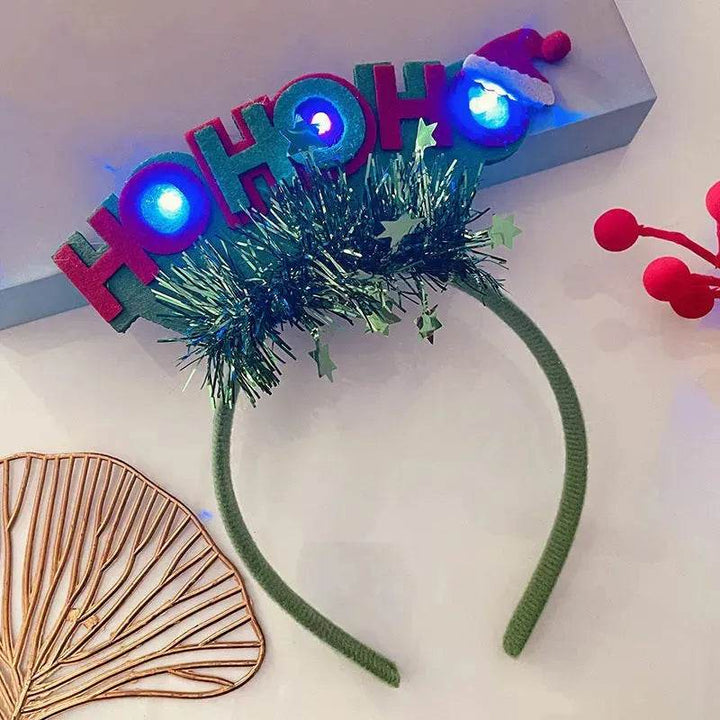 BowLift | Christmas With Light Headband Snowflake Women's