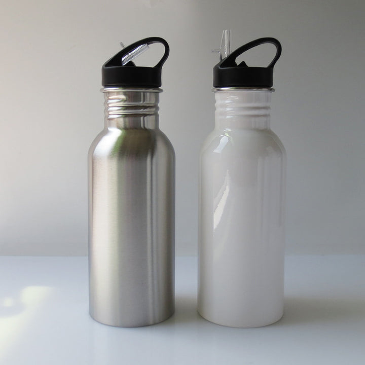 Women's Premium Stainless Steel Water Bottle with Bamboo Lid Bowlift