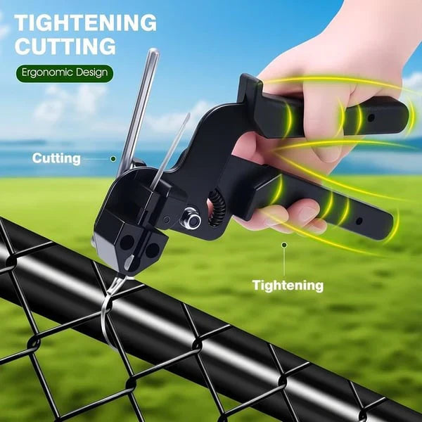 Stainless steel cable tie gun with 100 cable ties | Bowlift