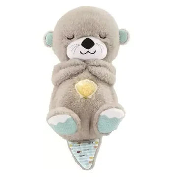 BowLift | Breathing Otter Musical Stuffed Baby Plush Toy – Perfect Newborn Sensory Comfort Gift