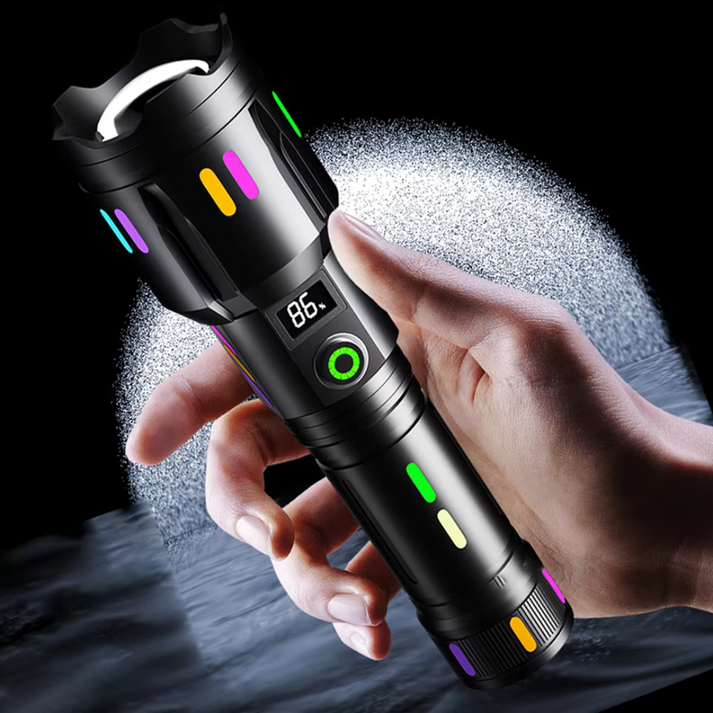 BowLift | Military-Grade LED Flashlight – Rechargeable – 9000 Lumens