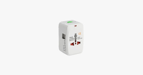 BowLift | International plug adapter - All-in-One CE, RoHS certified USB power plug